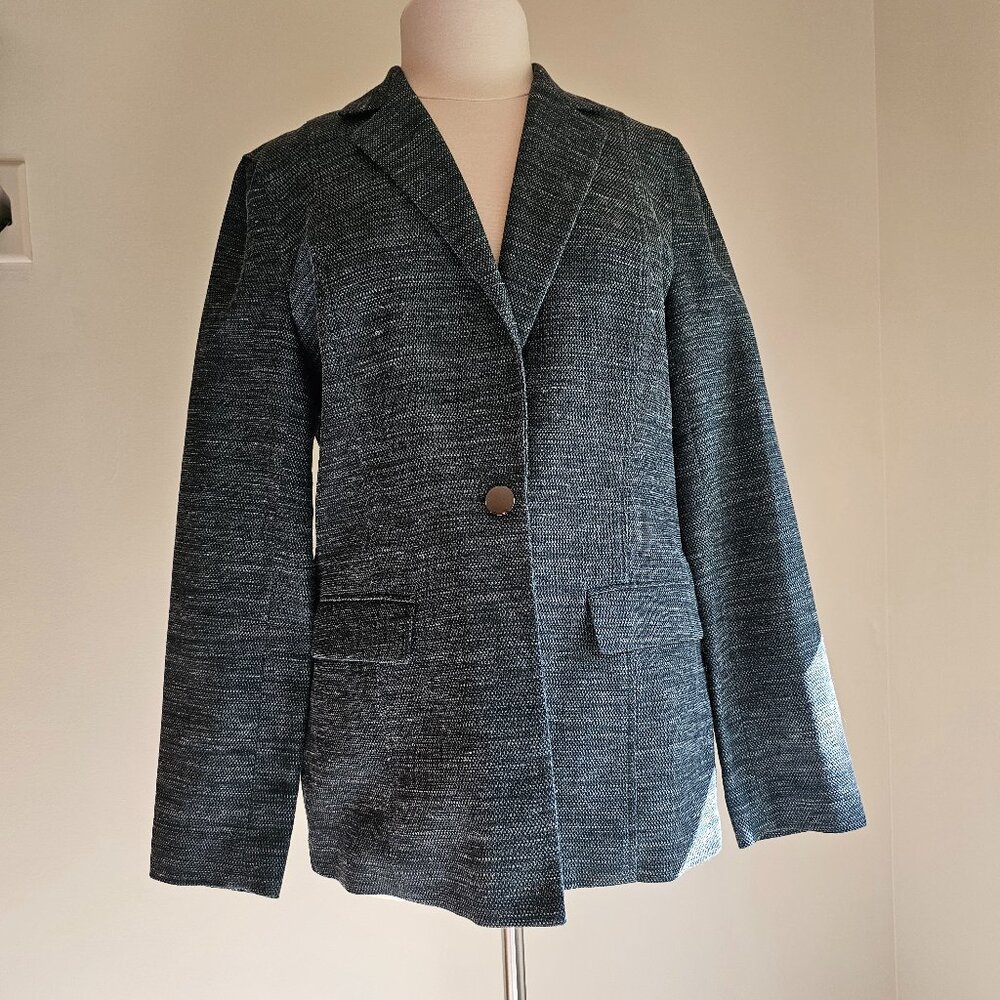 Lafayette 148 Cotton/Silk Tweed Jacket, Size 12, Very Good Condition